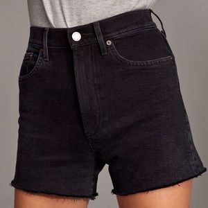 Denim forum arlo jean shorts black
